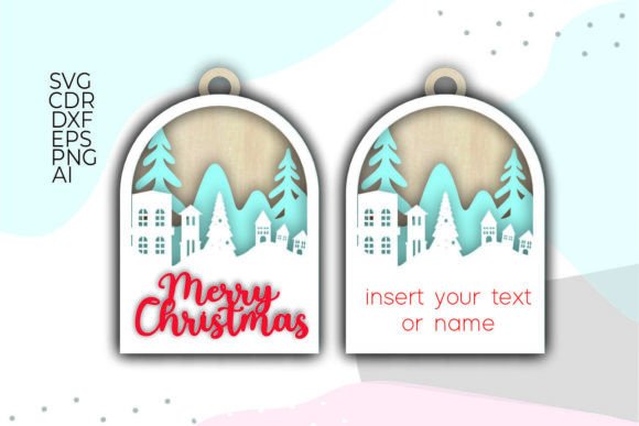 Premium Christmas 3d Layered Laser Cut Svg Files